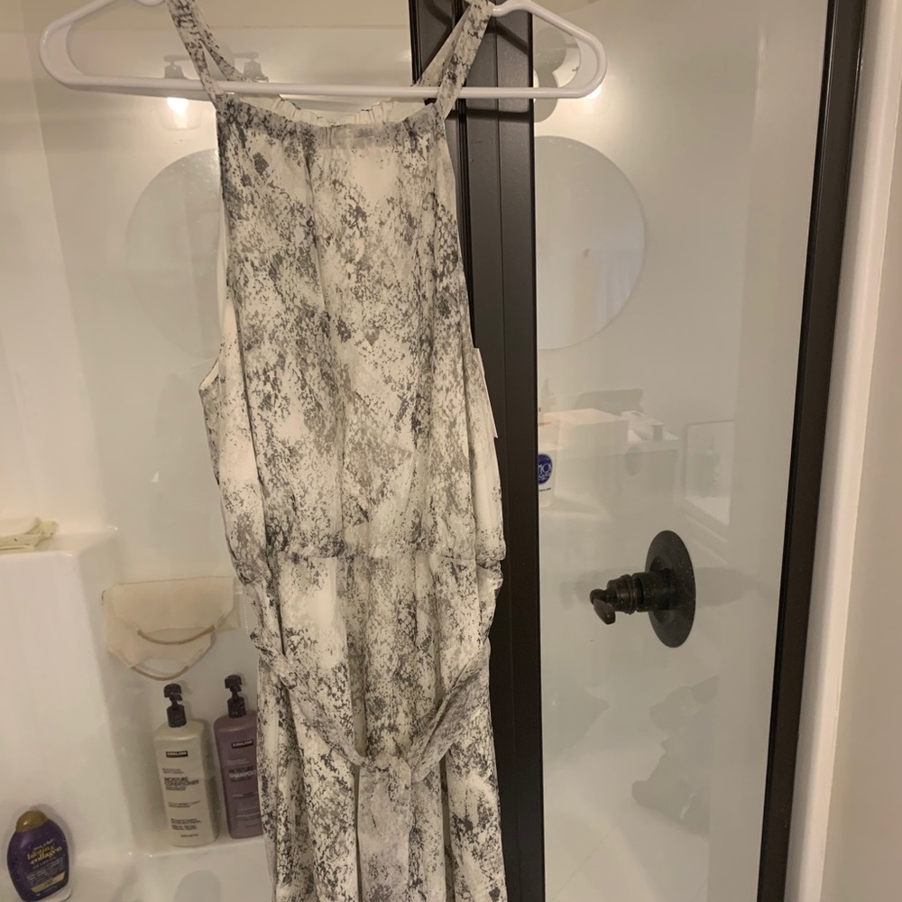 NWT Banana Republic reptile print dress